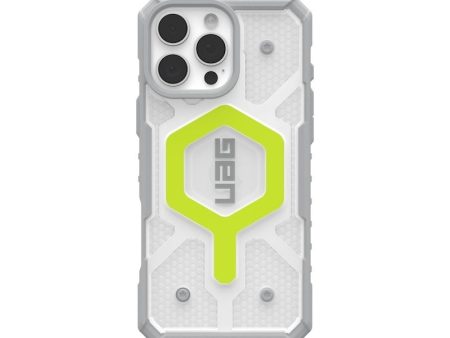 CASE UAG PATHFINDER CLEAR MAGSAFE IPHONE 16 PRO MAX  NEON Hot on Sale