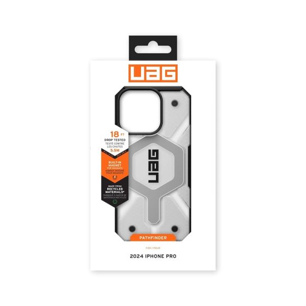 CASE UAG PATHFINDER CLEAR MAGSAFE IPHONE 16 PRO CLEAR For Discount