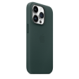 Funda de piel con MagSafe para el iPhone 14 Pro - Verde bosque Online now