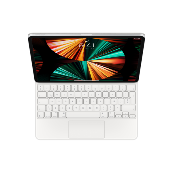 Magic Keyboard para el iPad Pro de 12,9 pulgadas (5.ª generación) - Blanco Fashion