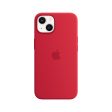 Estuche de silicona con MagSafe para el iPhone 13 - (PRODUCT)RED on Sale