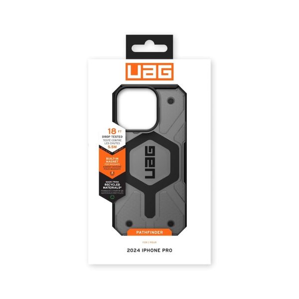 CASE UAG PATHFINDER CLEAR MAGSAFE IPHONE 16 PRO BLACK For Cheap