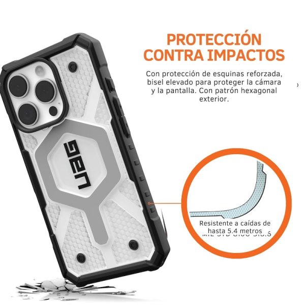 CASE UAG PATHFINDER CLEAR MAGSAFE IPHONE 16 PRO CLEAR For Discount