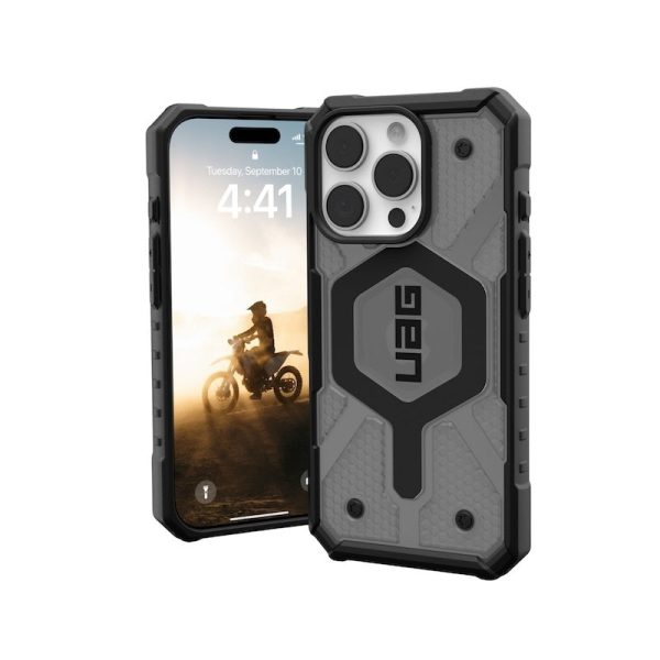 CASE UAG PATHFINDER CLEAR MAGSAFE IPHONE 16 PRO BLACK For Cheap