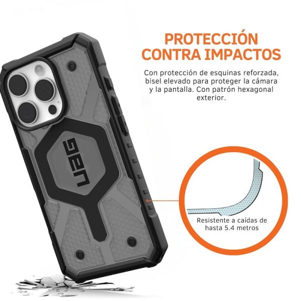 CASE UAG PATHFINDER CLEAR MAGSAFE IPHONE 16 PRO BLACK For Cheap