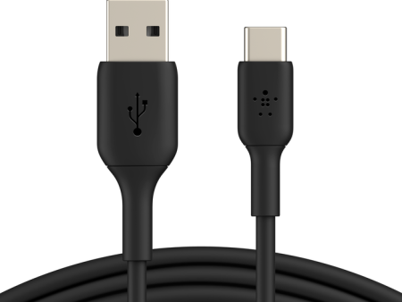 Cable de carga BELKIN USB-A A USB-C 2M - Negro Fashion