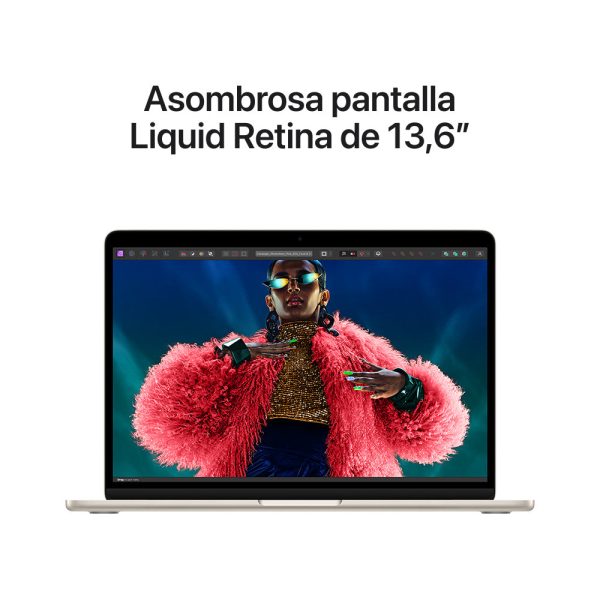 MacBook Air de 13 pulgadas: Chip M3 de Apple con CPU de 8 núcleos y GPU de 8 núcleos, 256 GB SSD - Blanco estrella Online Hot Sale