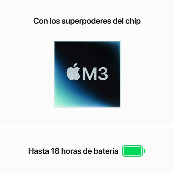 MacBook Air de 13 pulgadas: Chip M3 de Apple con CPU de 8 núcleos y GPU de 8 núcleos, 256 GB SSD - Blanco estrella Online Hot Sale