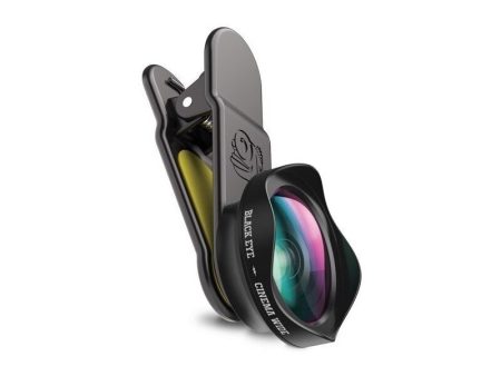 Lente Gran Angular Black Eye Cinema Universal - Negro Hot on Sale