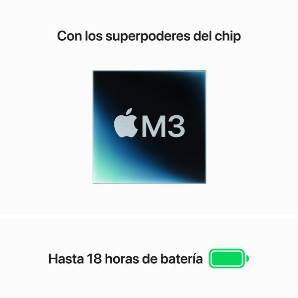 MacBook Air de 15 pulgadas: Chip M3 de Apple con CPU de 8 núcleos y GPU de 10 núcleos, 512 GB SSD - Azul medianoche Discount