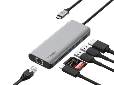 MULTIPUERTOS BELKIN USB-C 6 EN 1 Online Hot Sale