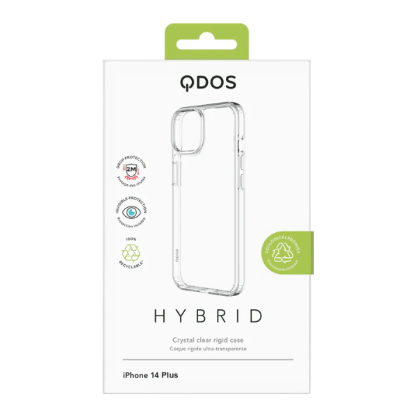 CASE QDOS HYBRID IPHONE 14 PLUS CLEAR Hot on Sale