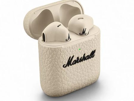 Audífonos internos inalámbricos Marshall True  Minor III - Crema on Sale