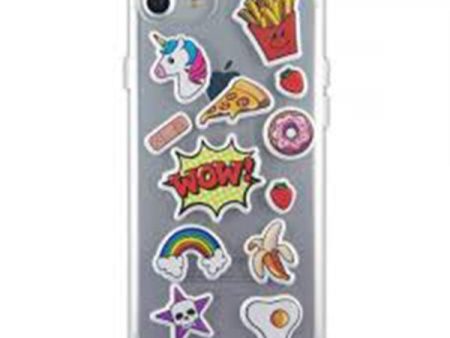 Case Puffy Stickers iPhone 6, 6s, 7 y 8 Cool Online now