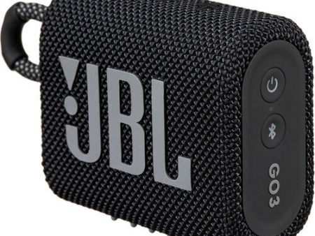 Parlante JBL GO 3 Portable BT - Negro Online Hot Sale