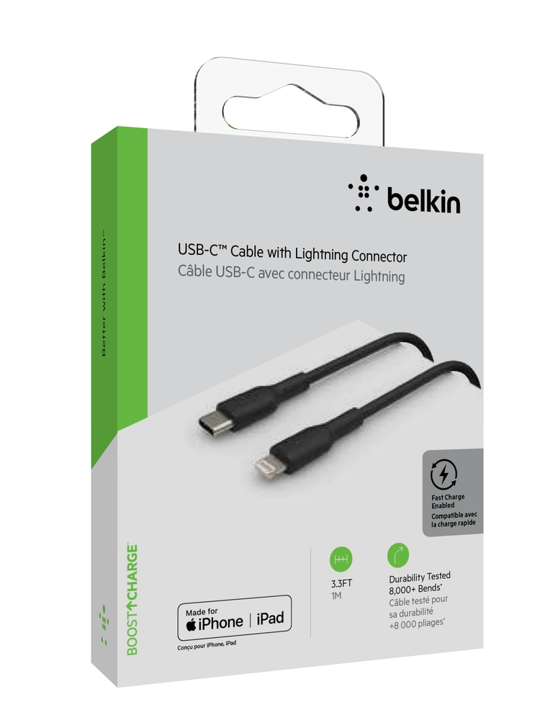 Cable Belkin USB-C a Lightning - 1M - Mixit - Negro Cheap