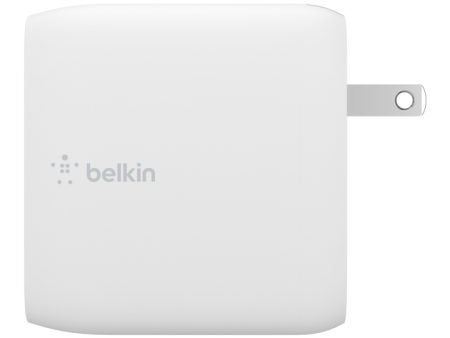 Cargador Belkin 68w - USB-C GAN PD 50w   USB-C GAN PD 18w - Blanco Cheap