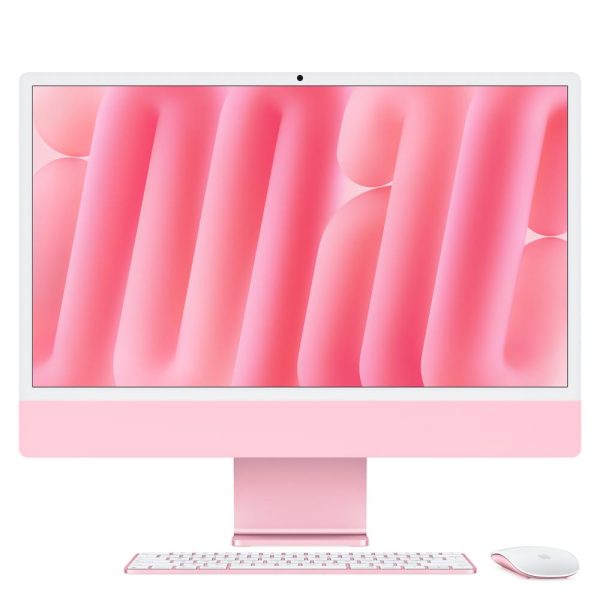 iMac con pantalla Retina 4,5K de 24 pulgadas: Chip M4 de Apple con CPU de 8 núcleos y GPU de 8 núcleos, 256 GB SSD - Rosa For Cheap