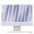 iMac con pantalla Retina 4,5K de 24 pulgadas: Chip M4 de Apple con CPU de 10 núcleos y GPU de 10 núcleos, 256 GB SSD , Vidrio nanotexturizado - Plata For Discount