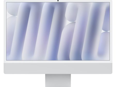 iMac con pantalla Retina 4,5K de 24 pulgadas: Chip M4 de Apple con CPU de 10 núcleos y GPU de 10 núcleos, 256 GB SSD , Vidrio nanotexturizado - Plata For Discount