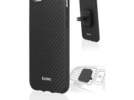 Funda Evutec para iPhone 8 7 6s 6 - Negro For Cheap