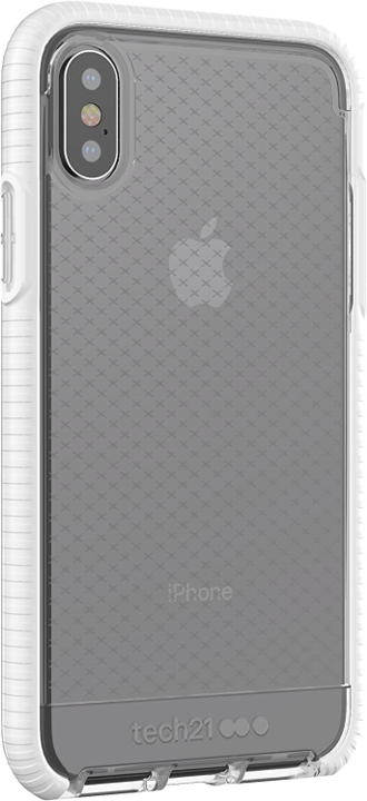 Case TECH21 EVO CHECK Para iPhone X - Transparente Blanco (exclusivo de Apple) on Sale