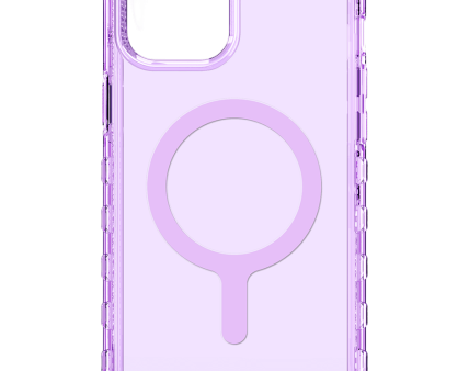 Case ITSKINS SUPREME MAGCLEAR Para iPhone 12 13 Pro Max - Purpura For Sale