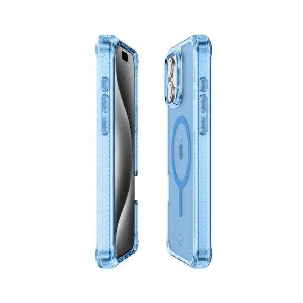 CASE ITSKINS HYBRID R VAPOR MAGSAFE IPHONE 16 PRO BLUE Fashion