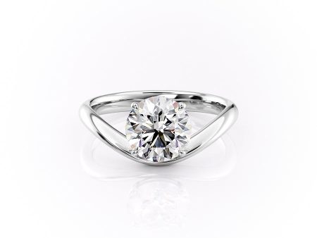 The Berta Set With A 2 Carat Round Moissanite Discount