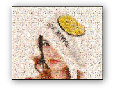 Photo Mosaic Canvas Print Sale