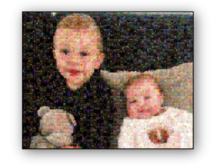 Photo Mosaic Impression sur Toile For Discount